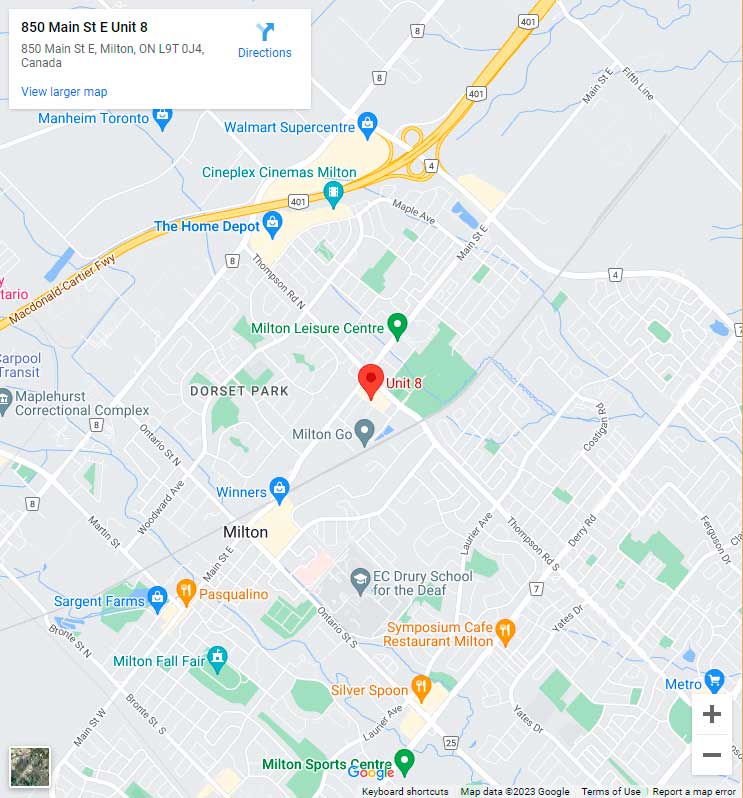 Physiotherapy in Milton Location