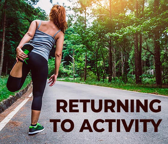 Returning to Physical Activity in Milton