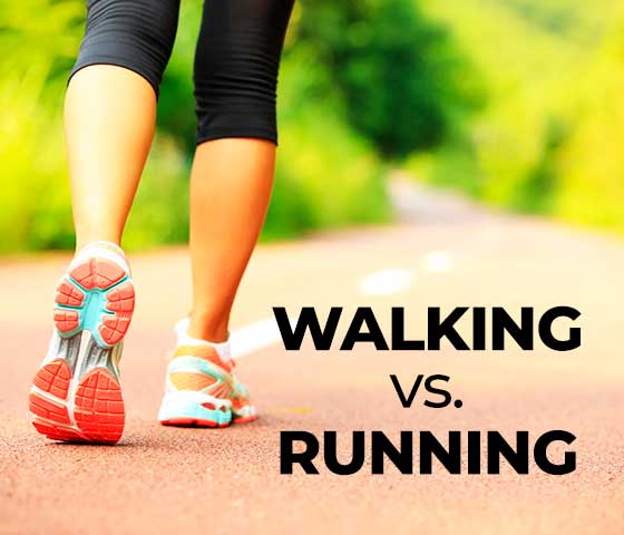 Walking vs. Running